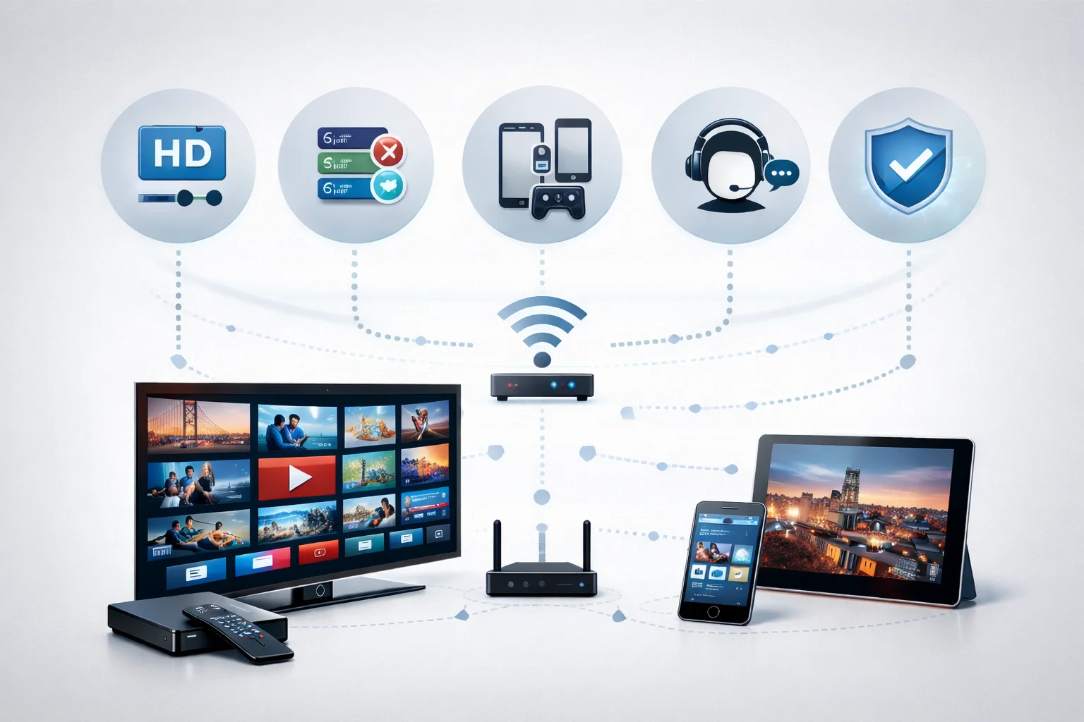 IPTV Portugal com streaming IPTV de alta qualidade e canais IPTV em smart TV