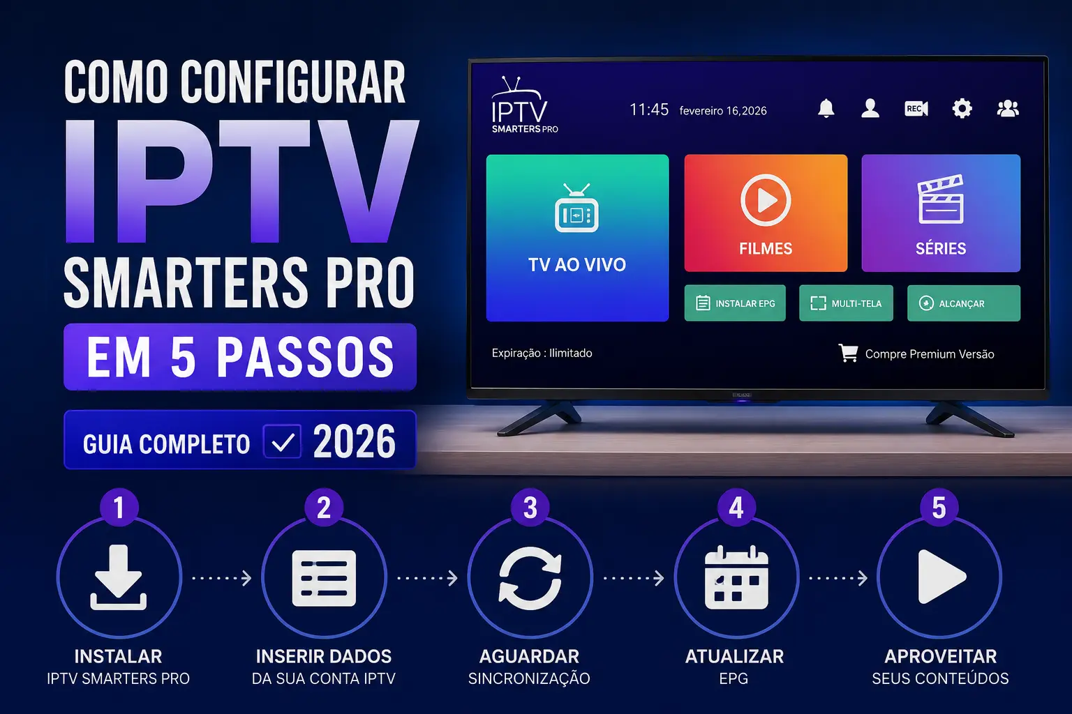 Como Configurar IPTV Smarters Pro