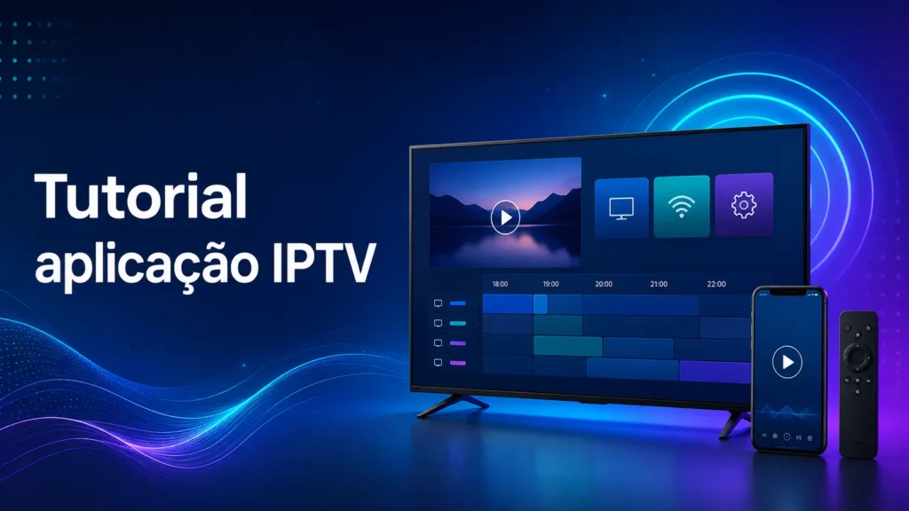 Como instalar IPTV em Portugal num televisor com aplicação e guia de canais