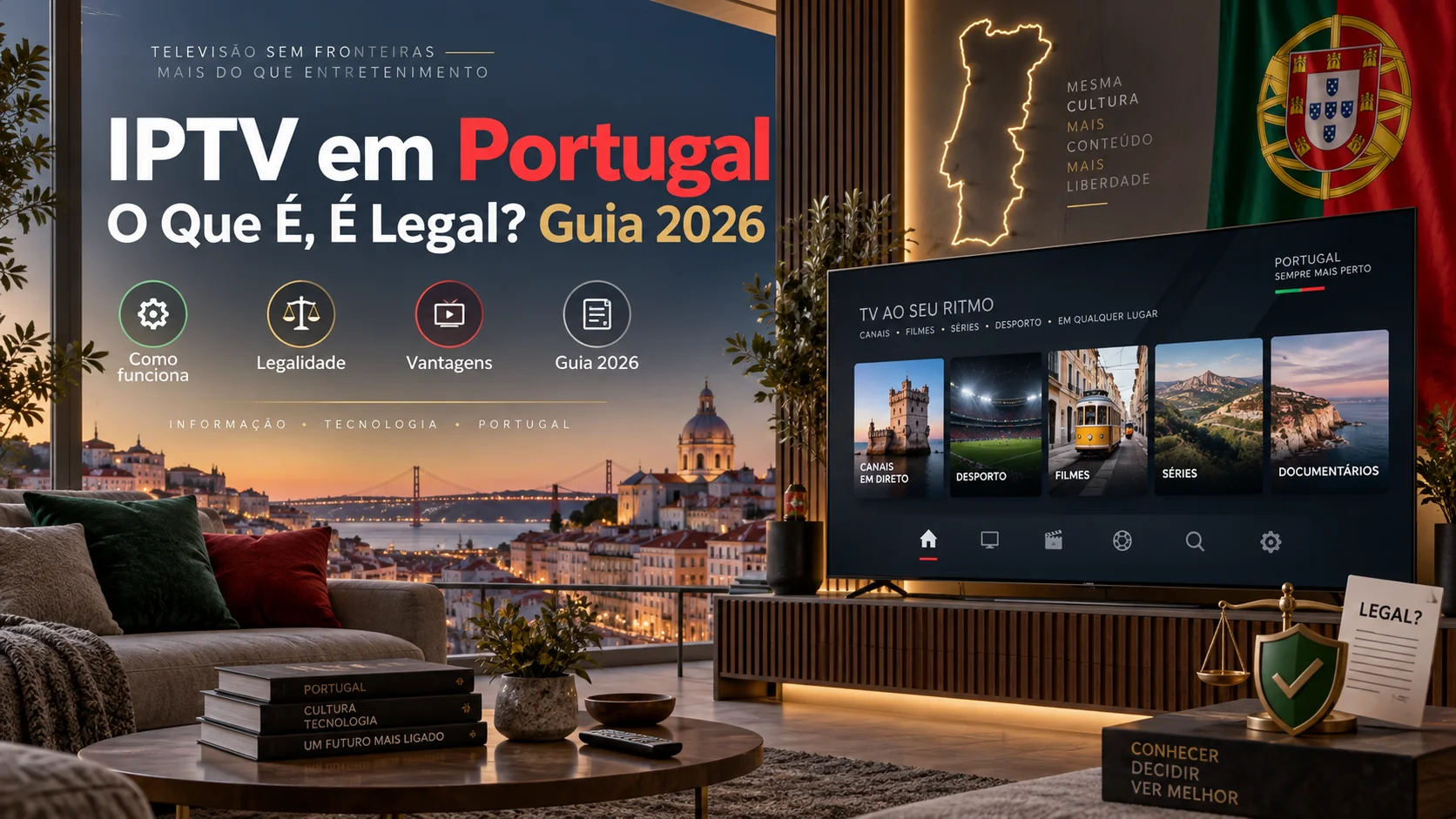 O Que é IPTV - guia completo 2026