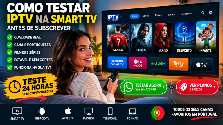 Como Testar IPTV na Smart TV