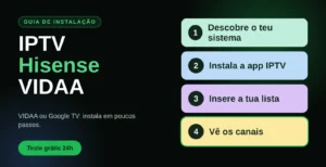 IPTV Hisense: instalar na Smart TV VIDAA e Google TV