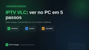 IPTV VLC: como ver IPTV no PC com o VLC em 5 passos (Windows e macOS)